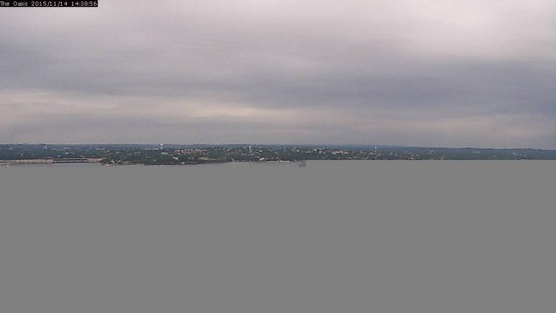 Lake Travis webcam, November 14, 2015 1:45 PM CT