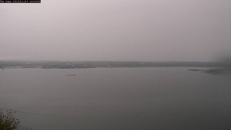 Lake Travis webcam, November 14, 2015 3:10 PM CT