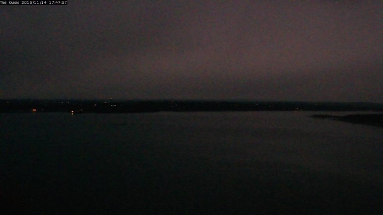 Lake Travis webcam, November 14, 2015 4:55 PM CT