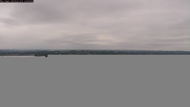 Lake Travis webcam, November 15, 2015 11:10 AM CT