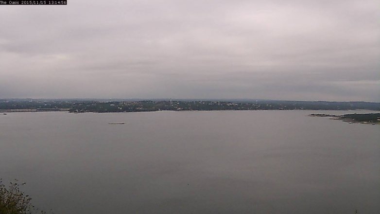 Lake Travis webcam, November 15, 2015 12:20 PM CT