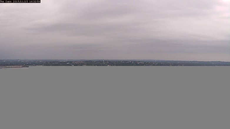 Lake Travis webcam, November 15, 2015 3:40 PM CT