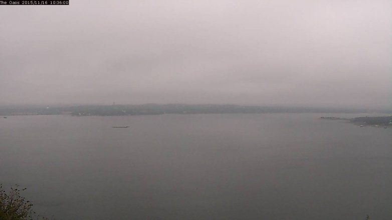 Lake Travis webcam, November 16, 2015 9:45 AM CT