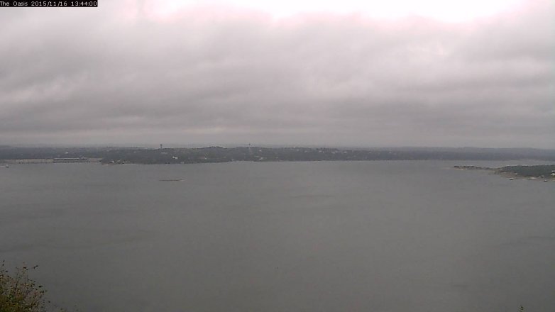 Lake Travis webcam, November 16, 2015 12:50 PM CT