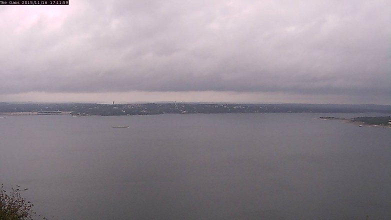 Lake Travis webcam, November 16, 2015 4:20 PM CT