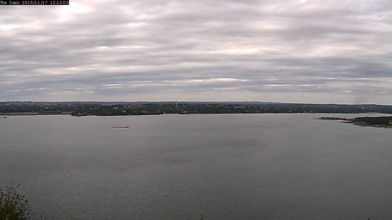 Lake Travis webcam, November 17, 2015 11:20 AM CT