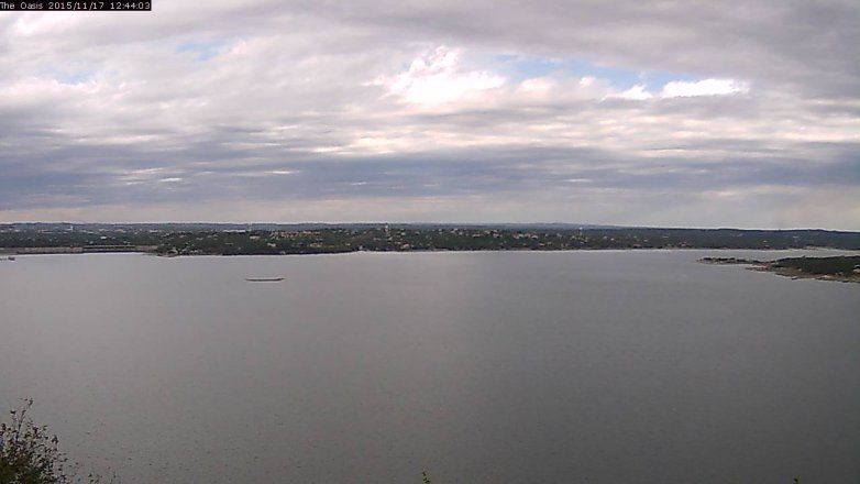 Lake Travis webcam, November 17, 2015 11:55 AM CT