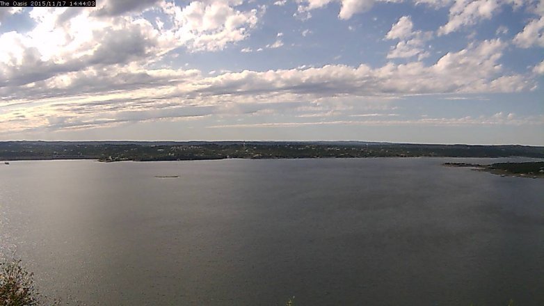 Lake Travis webcam, November 17, 2015 1:50 PM CT