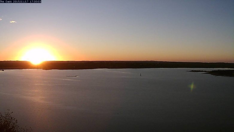 Lake Travis webcam, November 17, 2015 4:35 PM CT