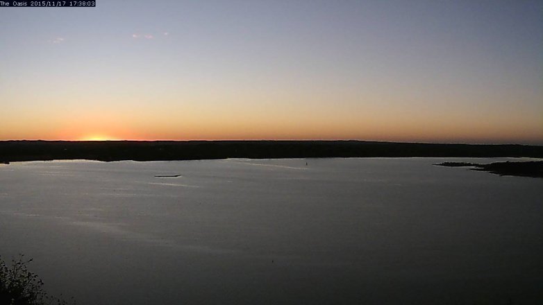 Lake Travis webcam, November 17, 2015 4:45 PM CT