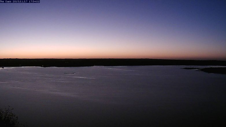 Lake Travis webcam, November 17, 2015 5:00 PM CT