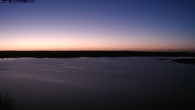 Lake Travis webcam, November 17, 2015 5:05 PM CT