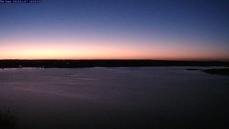 Lake Travis webcam, November 17, 2015 5:10 PM CT