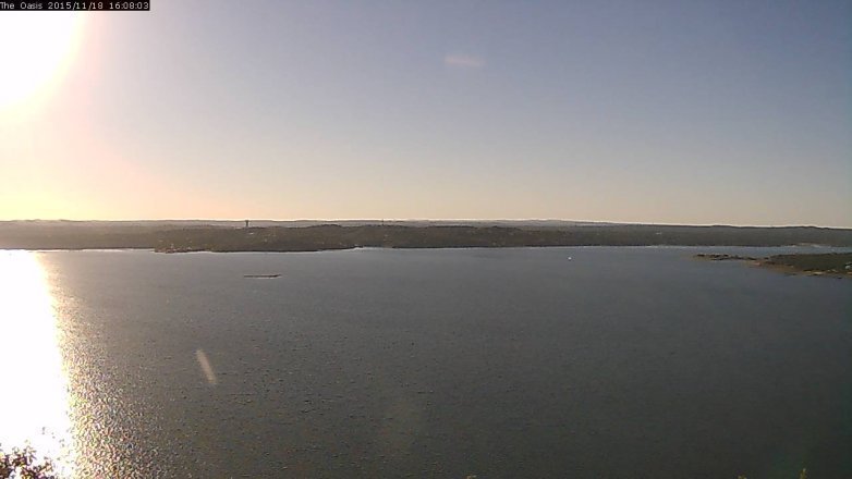 Lake Travis webcam, November 18, 2015 3:15 PM CT