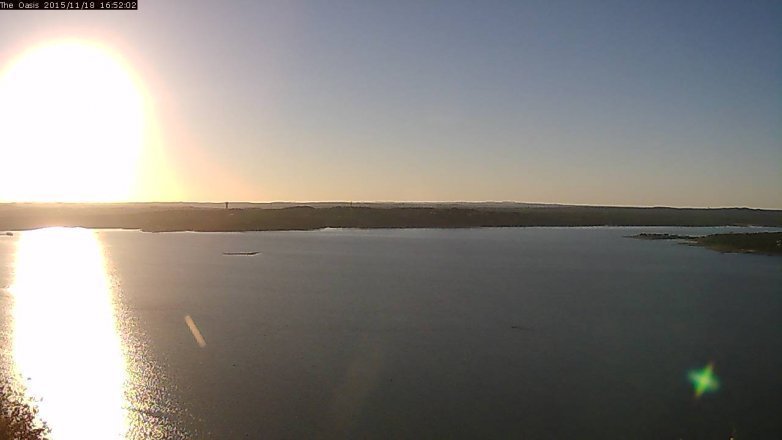 Lake Travis webcam, November 18, 2015 4:00 PM CT