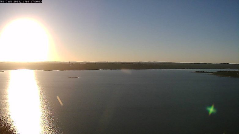 Lake Travis webcam, November 18, 2015 4:05 PM CT