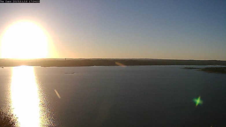Lake Travis webcam, November 18, 2015 4:10 PM CT