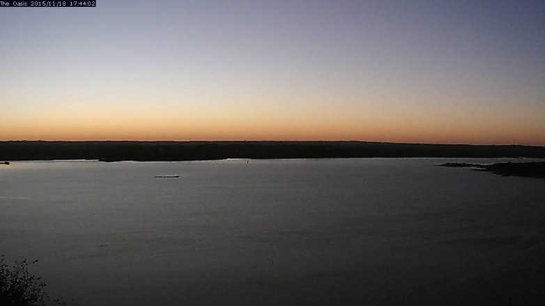 Lake Travis webcam, November 18, 2015 4:50 PM CT