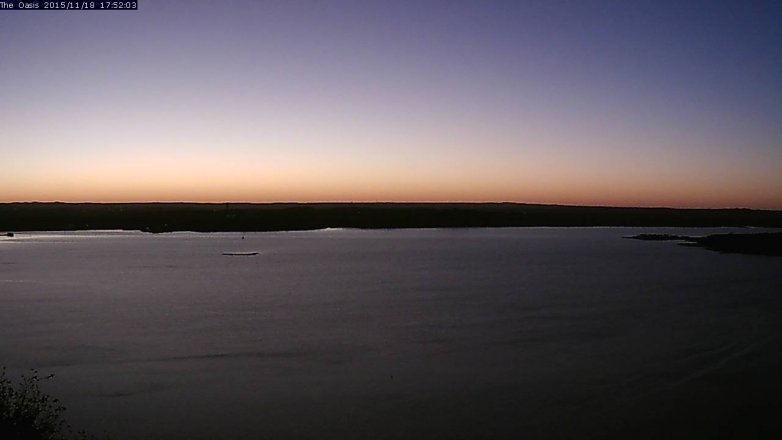 Lake Travis webcam, November 18, 2015 5:00 PM CT