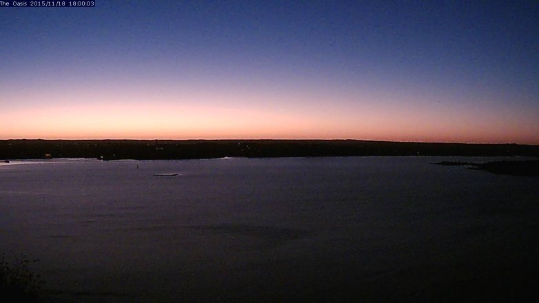 Lake Travis webcam, November 18, 2015 5:05 PM CT