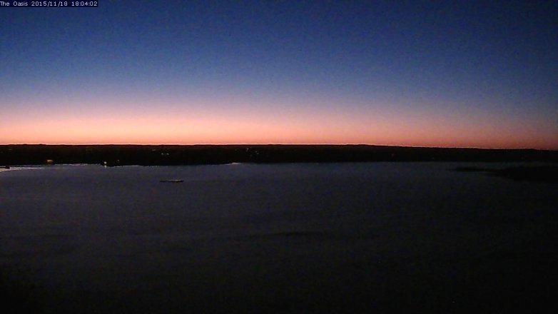 Lake Travis webcam, November 18, 2015 5:10 PM CT