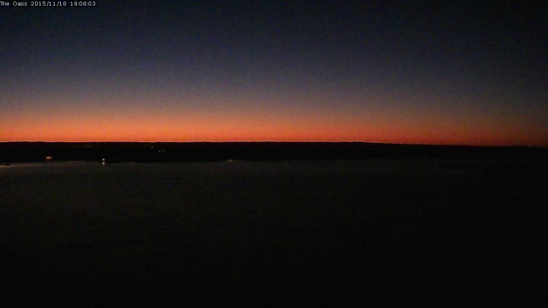 Lake Travis webcam, November 18, 2015 5:15 PM CT
