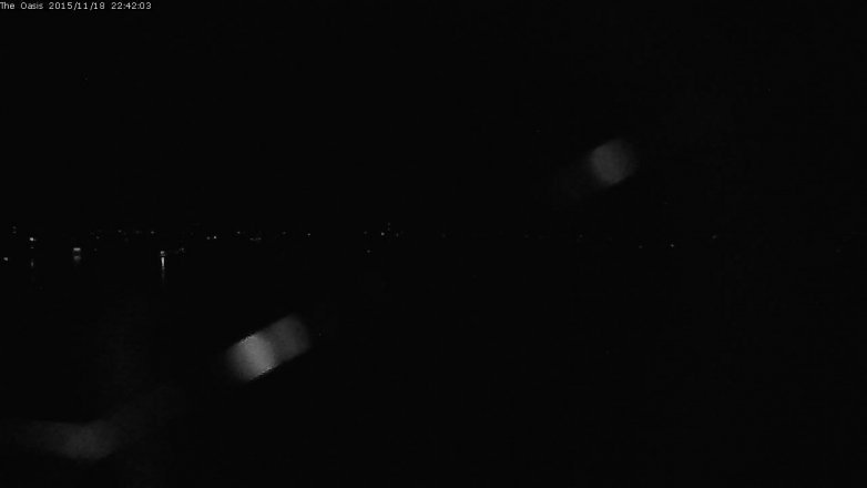 Lake Travis webcam, November 18, 2015 9:50 PM CT