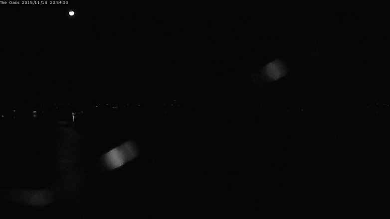 Lake Travis webcam, November 18, 2015 10:00 PM CT