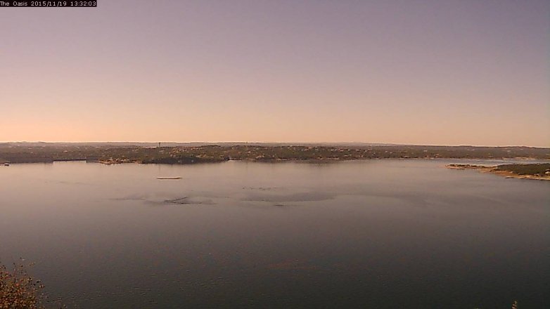 Lake Travis webcam, November 19, 2015 12:40 PM CT