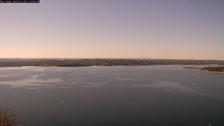 Lake Travis webcam, November 19, 2015 1:05 PM CT