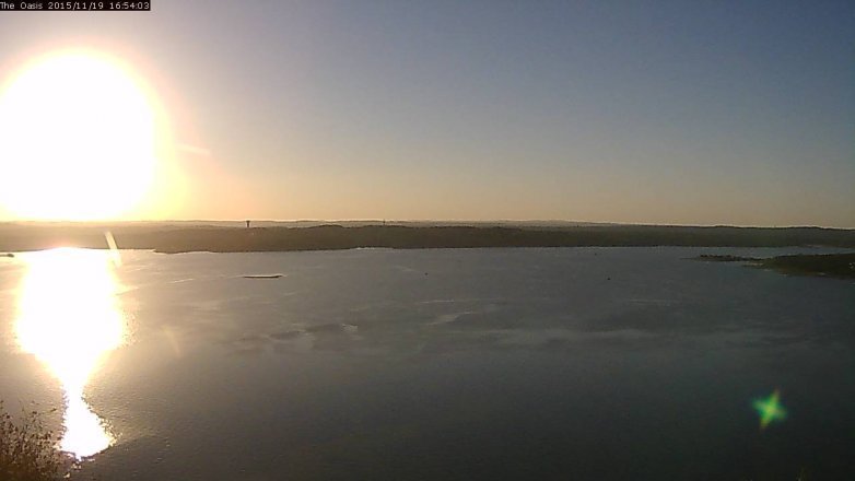 Lake Travis webcam, November 19, 2015 4:00 PM CT