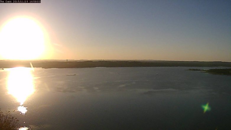 Lake Travis webcam, November 19, 2015 4:05 PM CT