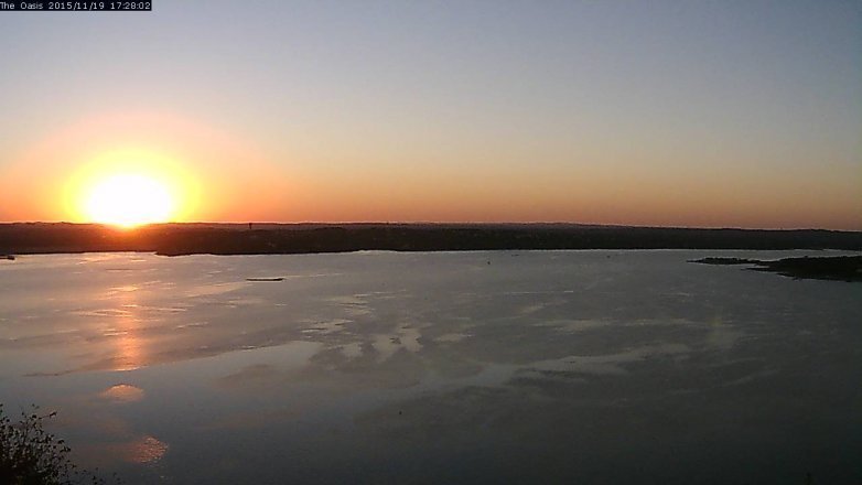 Lake Travis webcam, November 19, 2015 4:35 PM CT