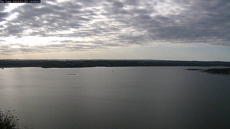 Lake Travis webcam, November 20, 2015 3:05 PM CT