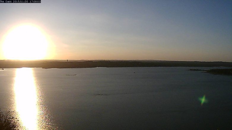 Lake Travis webcam, November 20, 2015 4:15 PM CT