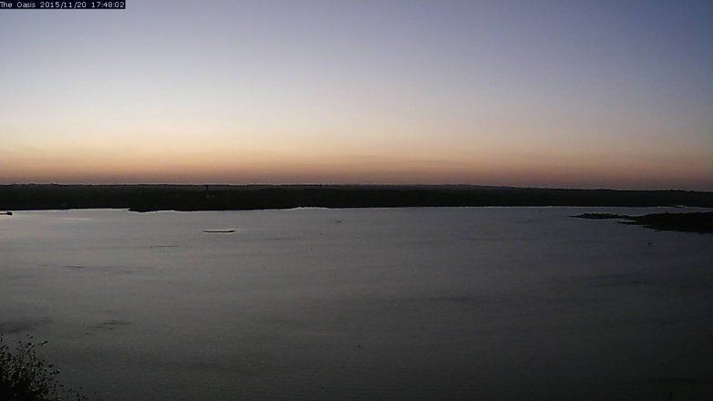 Lake Travis webcam, November 20, 2015 4:55 PM CT
