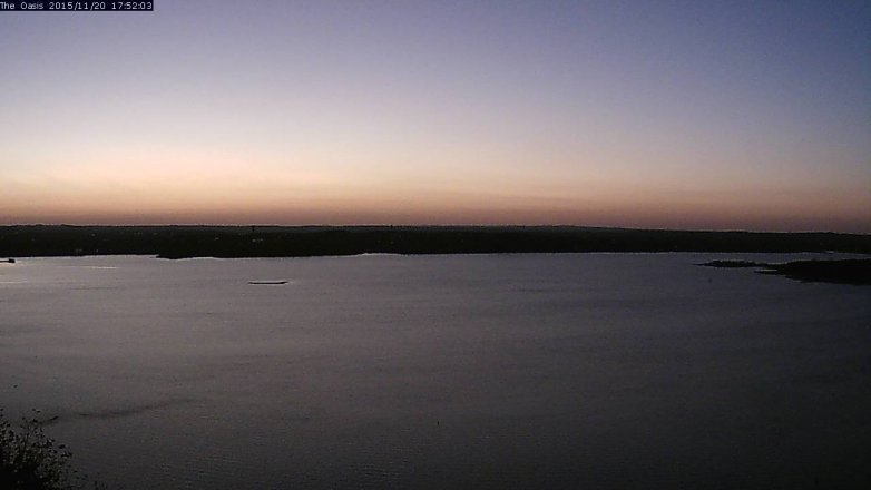 Lake Travis webcam, November 20, 2015 5:00 PM CT