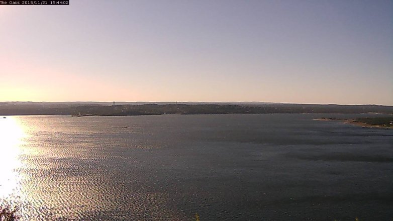 Lake Travis webcam, November 21, 2015 2:50 PM CT