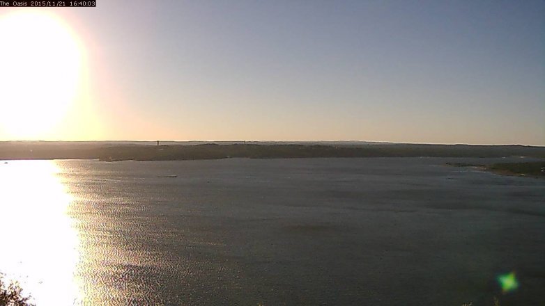 Lake Travis webcam, November 21, 2015 3:45 PM CT