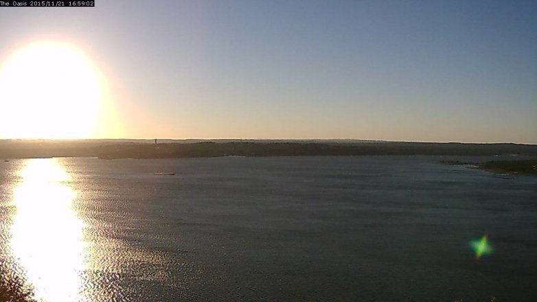 Lake Travis webcam, November 21, 2015 4:05 PM CT
