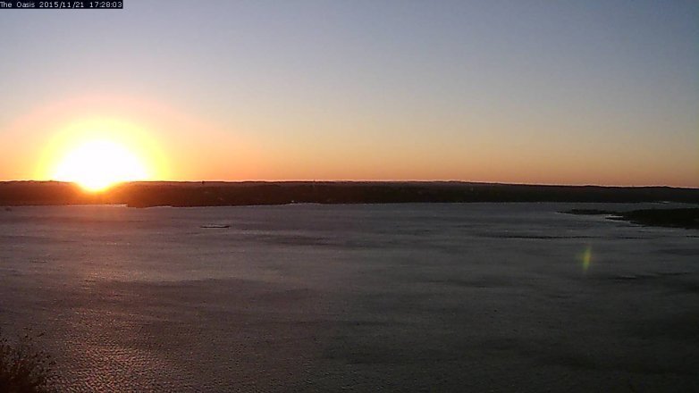 Lake Travis webcam, November 21, 2015 4:35 PM CT