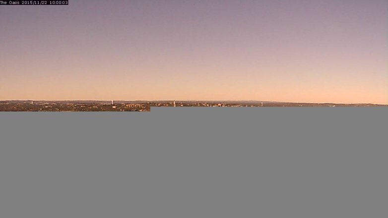Lake Travis webcam, November 22, 2015 9:05 AM CT