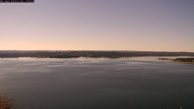 Lake Travis webcam, November 22, 2015 2:00 PM CT