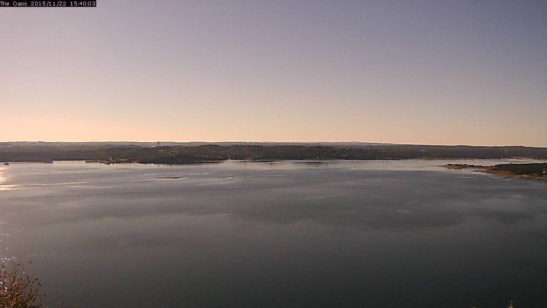 Lake Travis webcam, November 22, 2015 2:45 PM CT