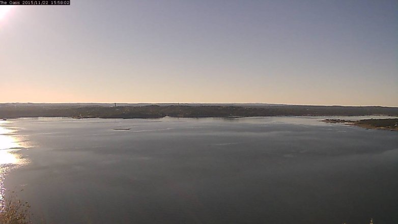 Lake Travis webcam, November 22, 2015 3:05 PM CT