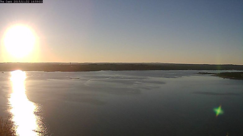 Lake Travis webcam, November 22, 2015 4:05 PM CT