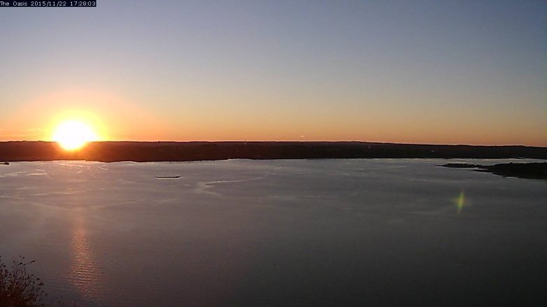 Lake Travis webcam, November 22, 2015 4:35 PM CT