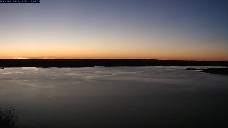 Lake Travis webcam, November 22, 2015 4:55 PM CT