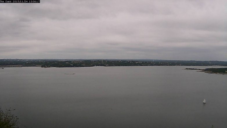 Lake Travis webcam, November 24, 2015 12:15 PM CT