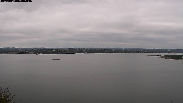 Lake Travis webcam, November 24, 2015 12:20 PM CT